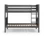 Brixton Bunk Bed – Anthracite Wooden Convertible Bunk - Luminex FurnitureBunk BedMAI166
