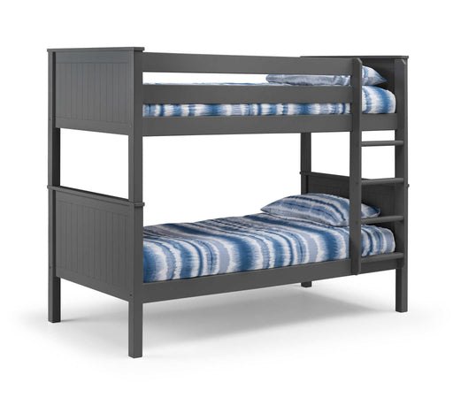 Brixton Bunk Bed – Anthracite Wooden Convertible Bunk - Luminex FurnitureBunk BedMAI166