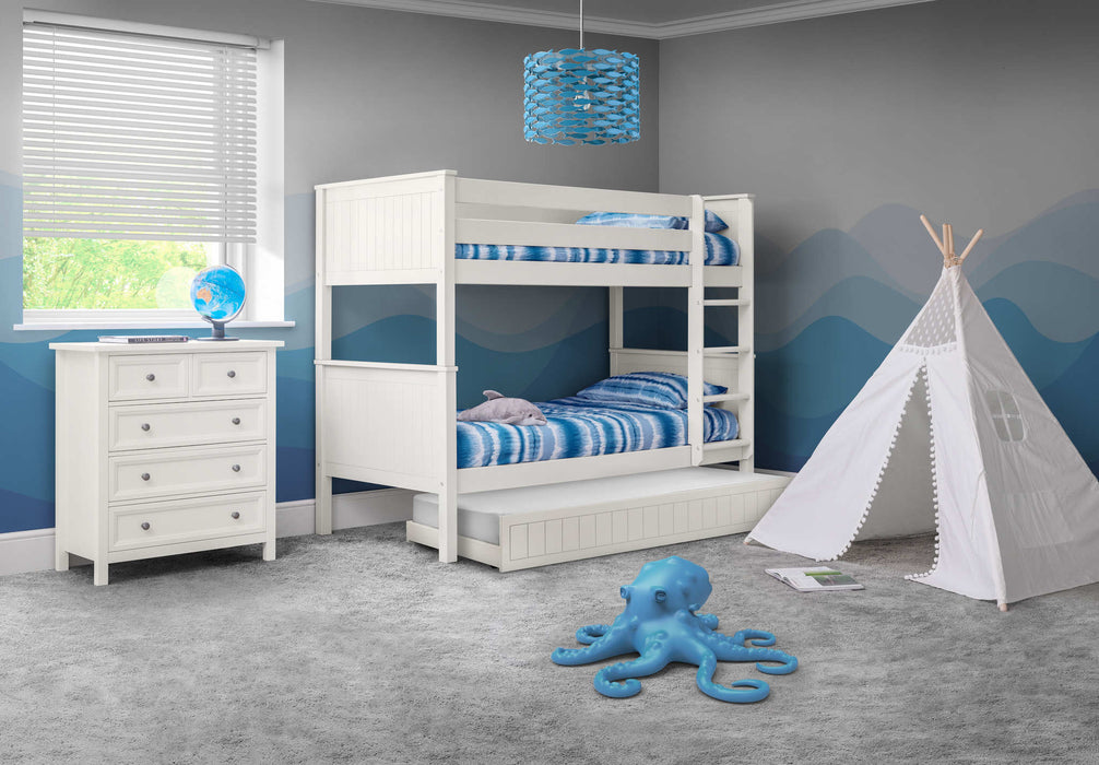 Brixton Bunk Bed – Surf White Convertible Wooden Bunk - Luminex FurnitureBunk BedMAI116