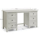 Brixton Dove Grey Dressing Table with 6 Drawers - Luminex FurnitureDressing TableMAI011