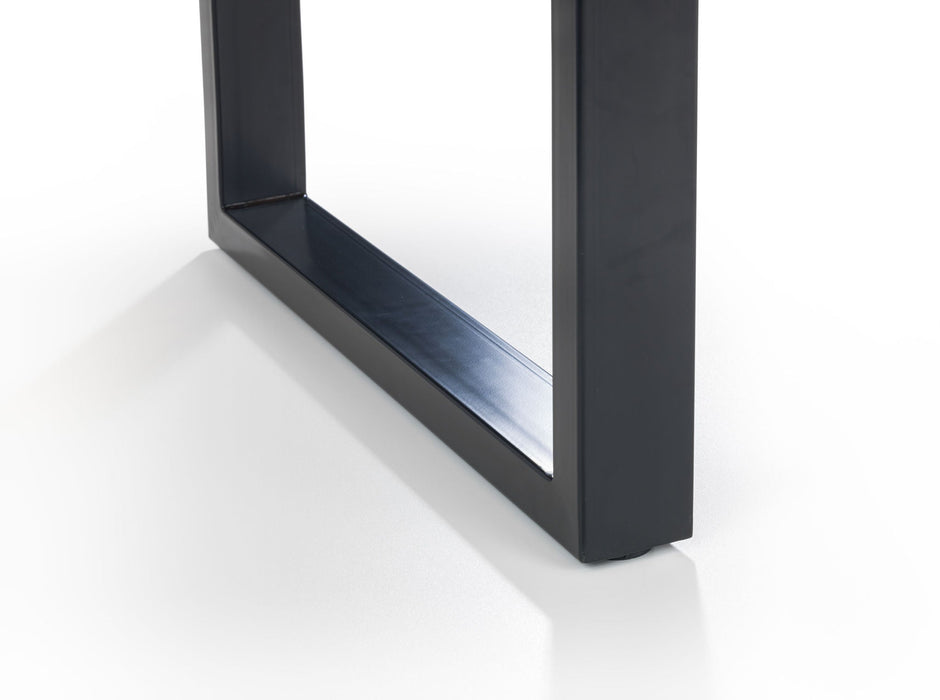 Brixton Oak & Black Dining Table – 180cm - Luminex FurnitureDining TableBER701
