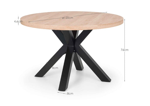 Brixton Round Table - Luminex FurnitureDining TableBER601