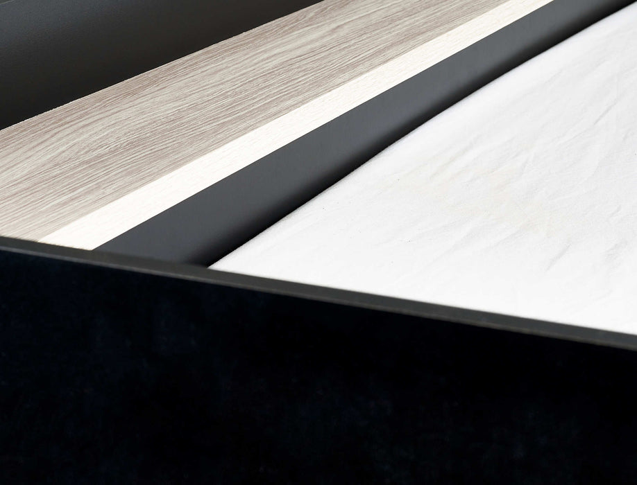Bronte Gaming Highsleeper - Black And Pale Wood - Luminex FurnitureHigh SleepersBLA002