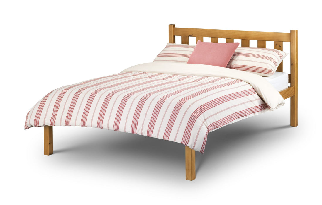Brooklyn Antique Pine Bed - Luminex FurnitureWooden BedsPOP001