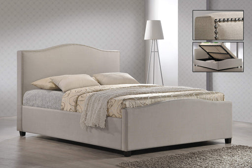 Brunswick Sand Ottoman Storage Bed - Luminex FurnitureBedBRU46SAND
