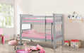 Bumblebee Bunk Dove Grey - Luminex FurnitureBunk BedBAR029