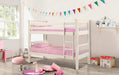 Bumblebee Bunk White - Luminex FurnitureBunk BedBAR015