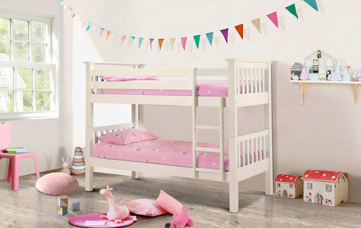 Bumblebee Bunk White - Luminex FurnitureBunk BedBAR015