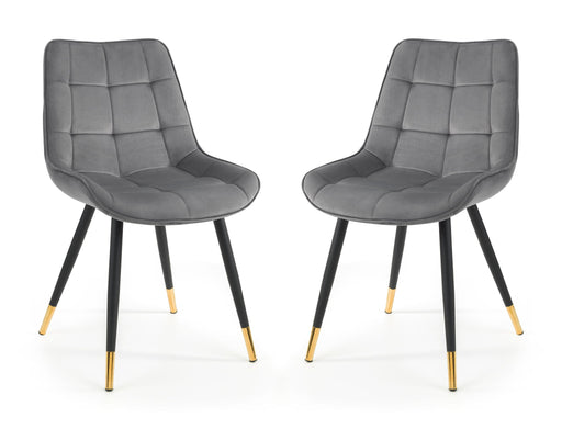 Cairo Velvet Dining Chairs – Set of 2 - Luminex FurnitureChairsHAD003