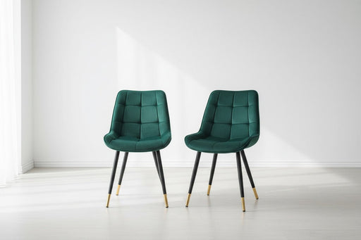 Cairo Velvet Dining Chairs – Set of 2 - Luminex FurnitureChairsHAD004