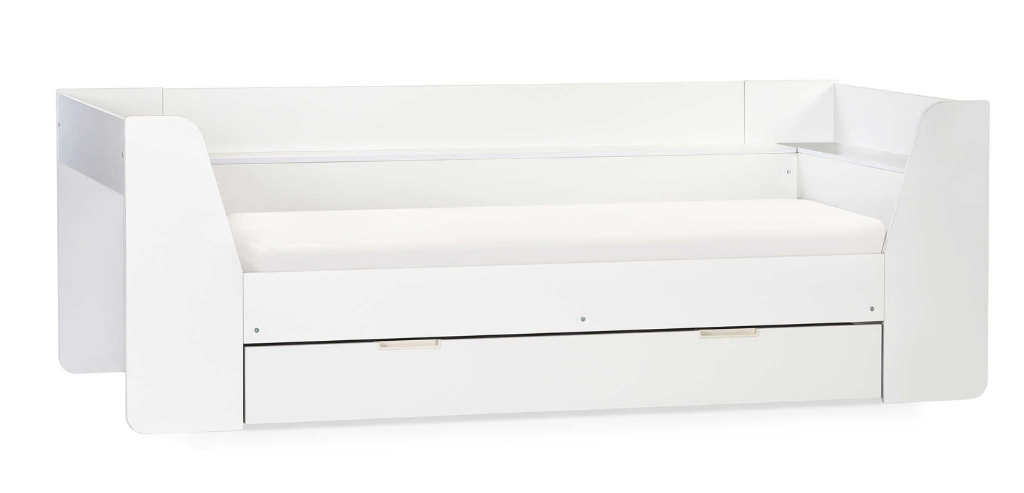 Calder Day Bed with Storage – All White - Luminex FurnitureDay BedsCYC001