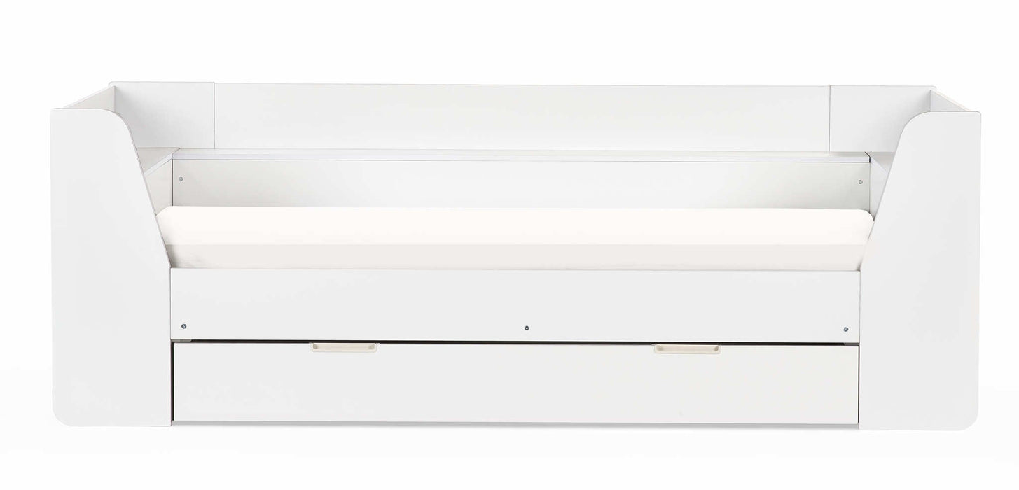 Calder Day Bed with Storage – All White - Luminex FurnitureDay BedsCYC001