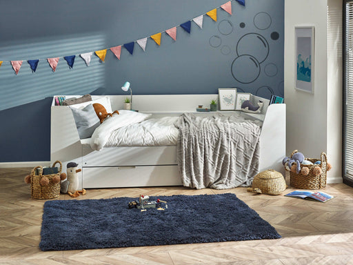 Calder Day Bed with Storage – All White - Luminex FurnitureDay BedsCYC001