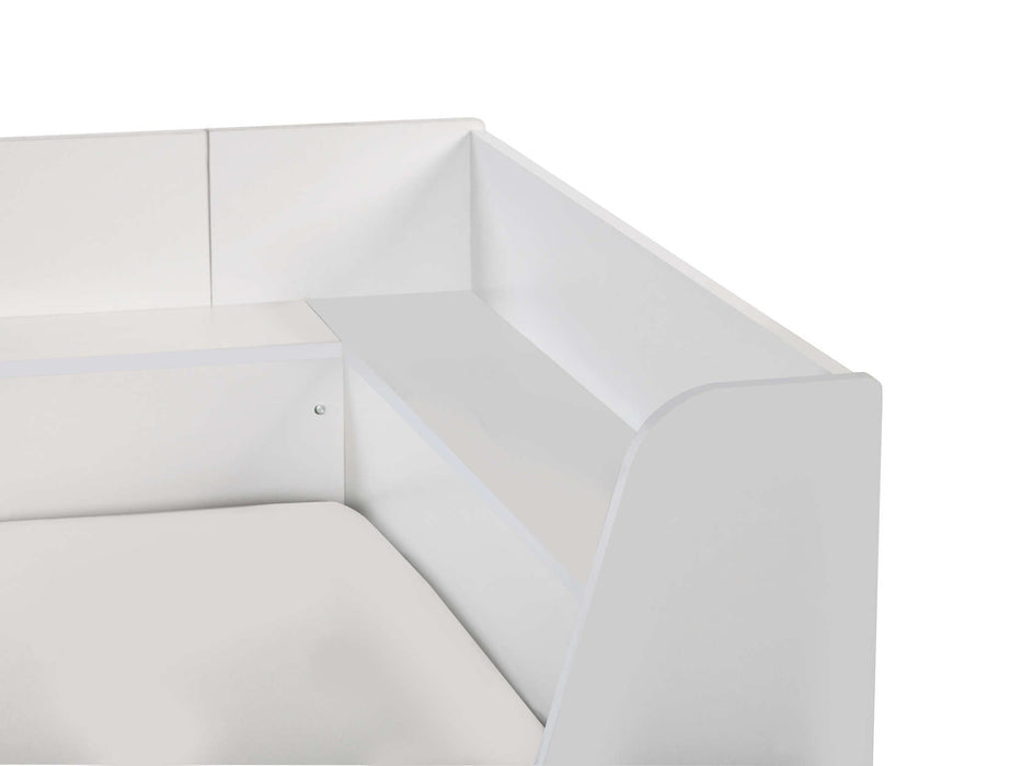 Calder Day Bed with Storage – All White - Luminex FurnitureDay BedsCYC001