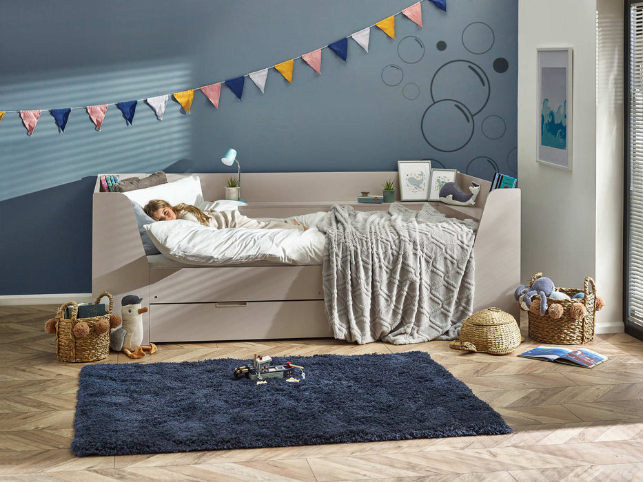 Calder Day Bed with Storage – Taupe - Luminex FurnitureDay BedsCYC002