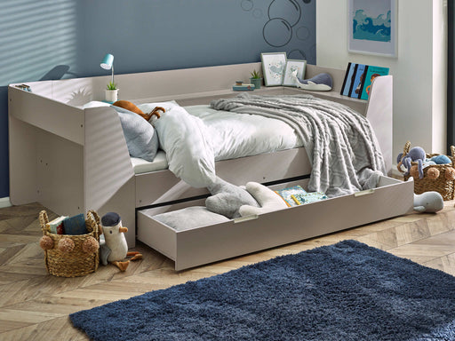 Calder Day Bed with Storage – Taupe - Luminex FurnitureDay BedsCYC002