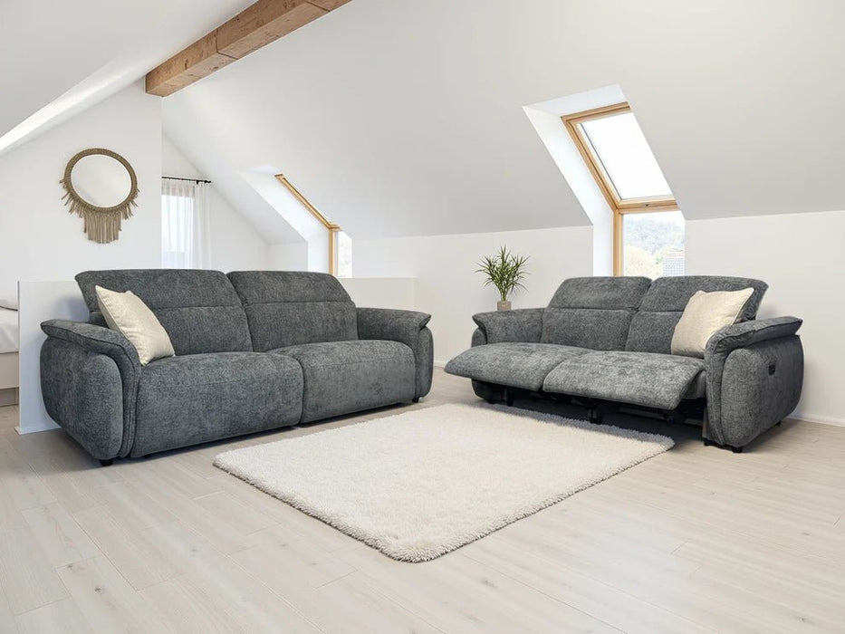 Caledonia Grey 3 Seater Electric Recliner Sofa - Luminex FurnitureSofaschelsea_electric_recliner_sofa_grey_3_seater