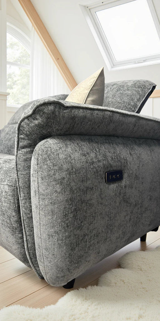 Caledonia Grey 3 Seater Electric Recliner Sofa - Luminex FurnitureSofaschelsea_electric_recliner_sofa_grey_3_seater