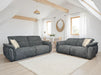 Caledonia Grey 3 Seater Electric Recliner Sofa - Luminex FurnitureSofaschelsea_electric_recliner_sofa_grey_3_seater