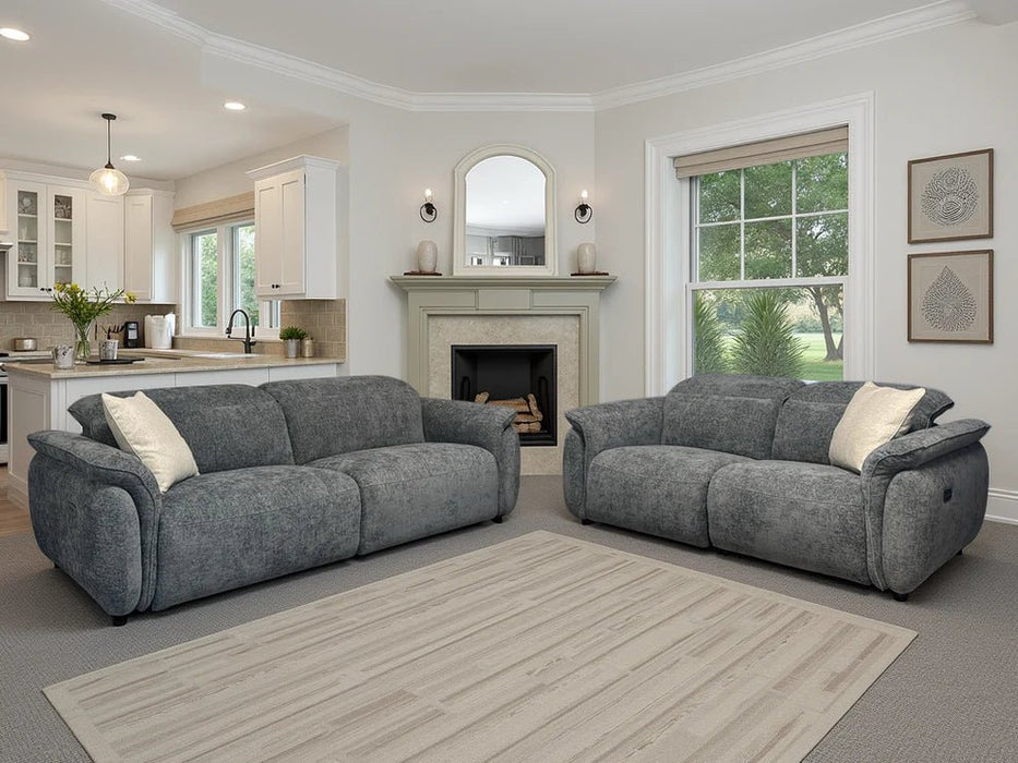 Caledonia Grey 3 Seater Electric Recliner Sofa - Luminex FurnitureSofaschelsea_electric_recliner_sofa_grey_3_seater