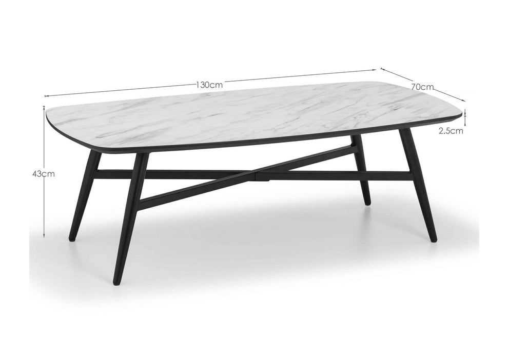 Calisse Marble - Effect Coffee Table - Luminex FurnitureCoffee TableCAR301