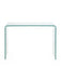 Calista Bent Glass Desk – Modern Clear Tempered Glass Design - Luminex FurnitureDeskAMA004