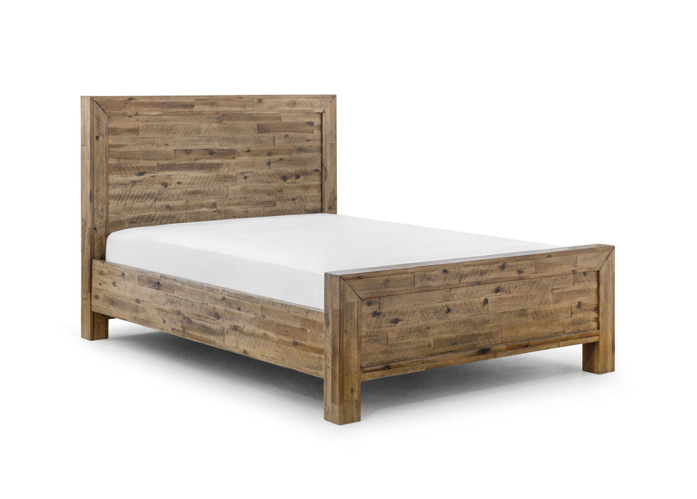 Camden Rustic Oak Bed - Luminex FurnitureWooden BedsHOX001
