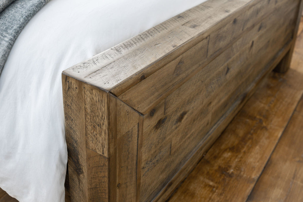 Camden Rustic Oak Bed - Luminex FurnitureWooden BedsHOX001