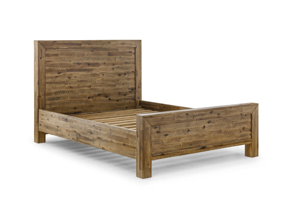Camden Rustic Oak Bed - Luminex FurnitureWooden BedsHOX001
