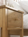Camilla 1 Drawer Bedside Table - Oak - Luminex FurnitureBedside TableCOX301