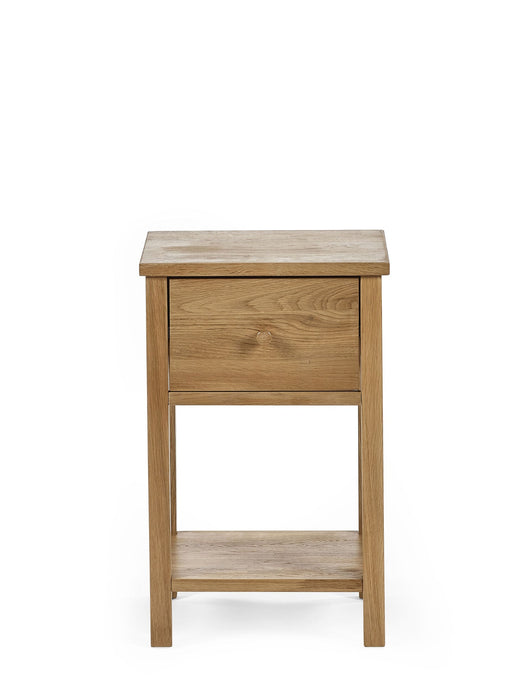 Camilla 1 Drawer Bedside Table - Oak - Luminex FurnitureBedside TableCOX301