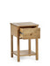 Camilla 1 Drawer Bedside Table - Oak - Luminex FurnitureBedside TableCOX301
