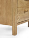 Camilla 2 Drawer Bedside in Oak - Luminex FurnitureBedside TableCOX302