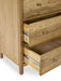 Camilla 3 Drawer Chest - Oak - Luminex FurnitureChest of drawersCOX303