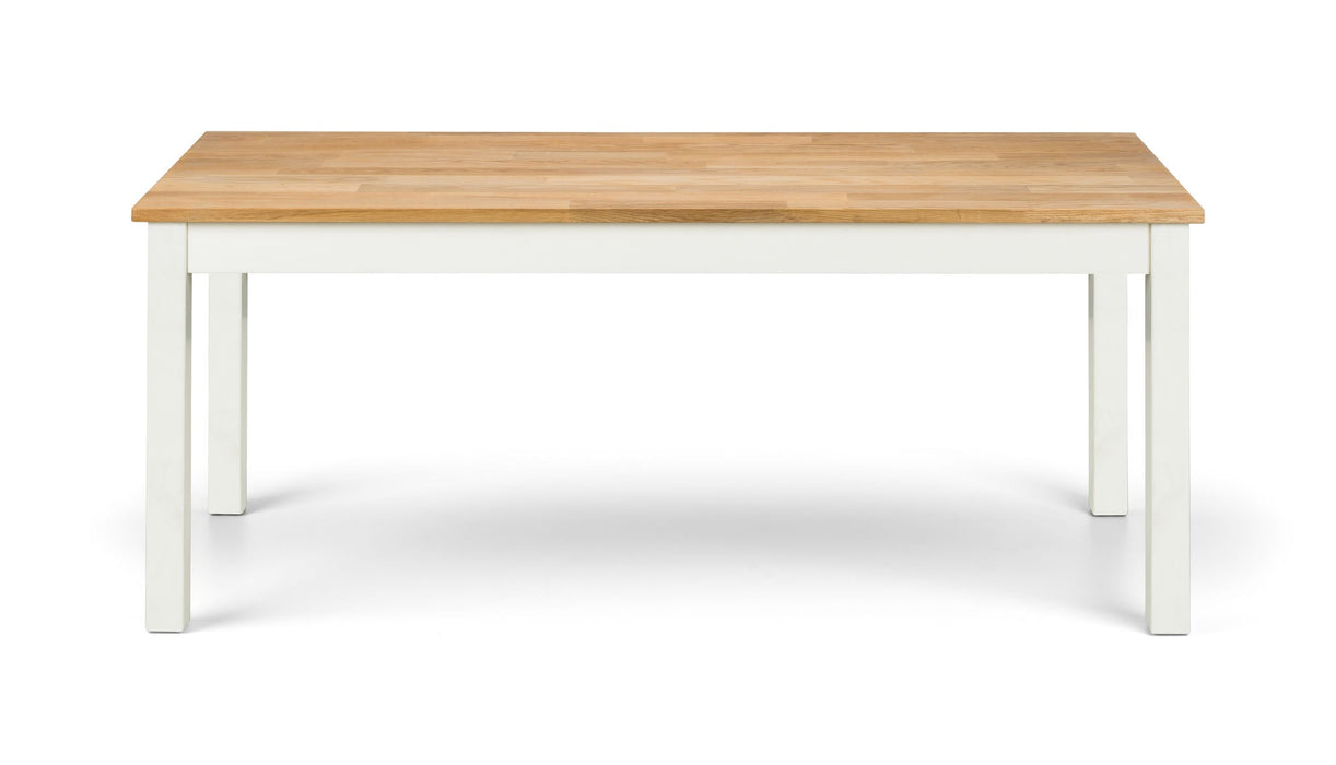 Camilla Coffee Table – Oak or Ivory Finish - Luminex FurnitureCoffee TableCOX005