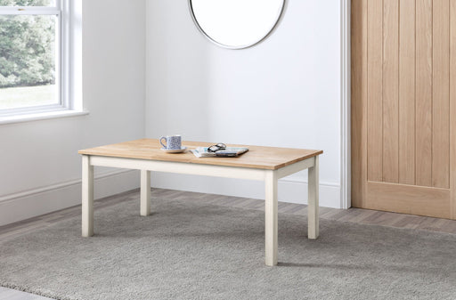 Camilla Coffee Table – Oak or Ivory Finish - Luminex FurnitureCoffee TableCOX005