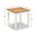 Camilla Lamp Table - Ivory & Oak - Luminex FurnitureLamp TableCOX106
