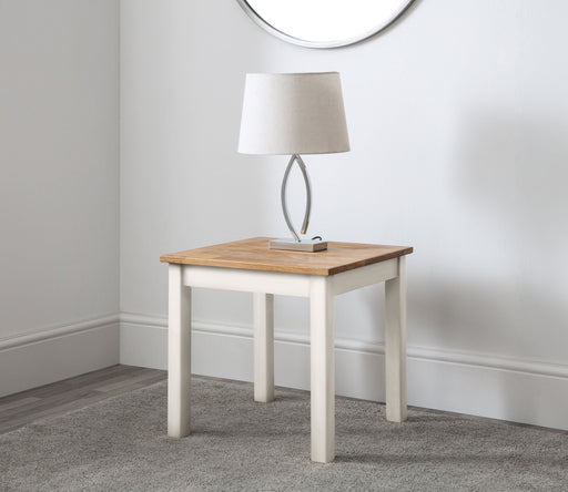 Camilla Lamp Table - Ivory & Oak - Luminex FurnitureLamp TableCOX106