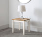 Camilla Lamp Table - Ivory & Oak - Luminex FurnitureLamp TableCOX106