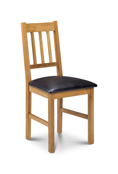 Camilla Oak Dining Chairs – Set of 2 - Luminex FurnitureChairsCOX010