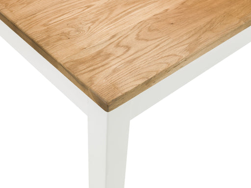 Camilla Rectangular Dining Table - Ivory & Oak - Luminex FurnitureDining TableCOX101