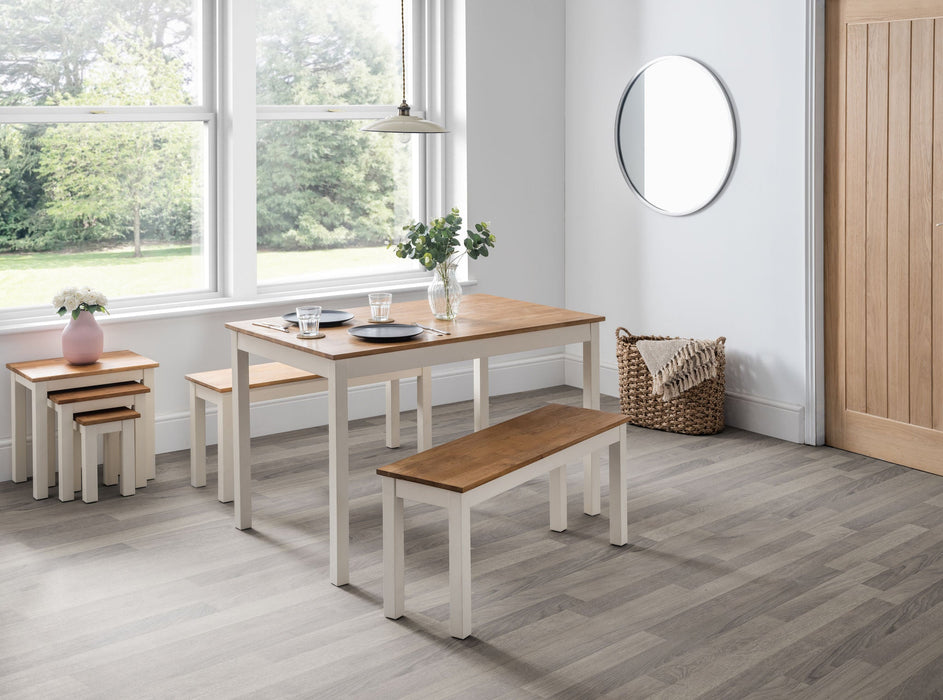 Camilla Solid Oak Bench - Luminex FurnitureBench SeatCOX004