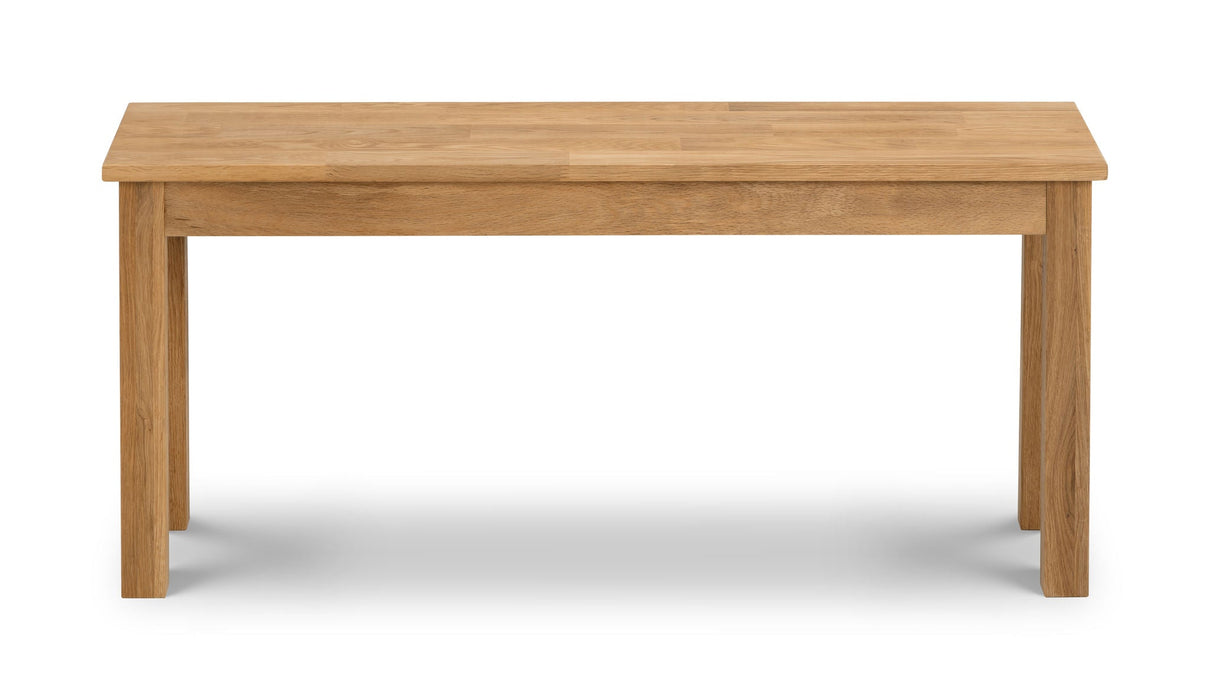 Camilla Solid Oak Bench - Luminex FurnitureBench SeatCOX004