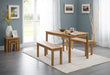 Camilla Solid Oak Bench - Luminex FurnitureBench SeatCOX104