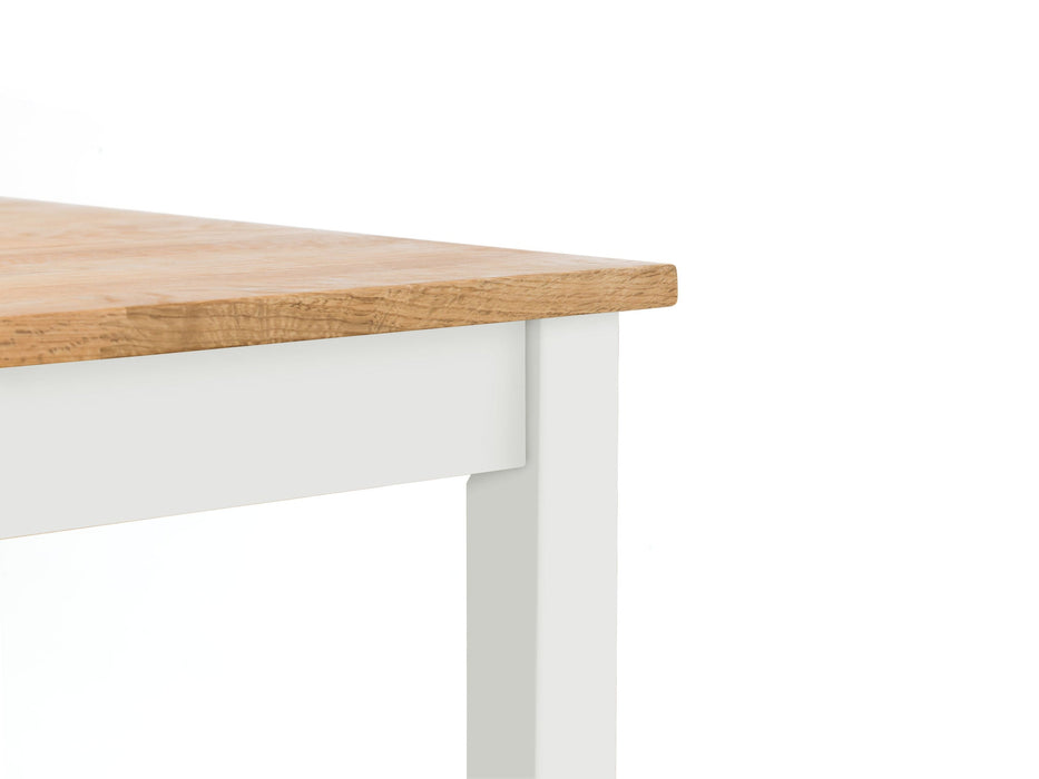 Camilla Square Dining Table - Ivory & Oak - Luminex FurnitureDining TableCOX103
