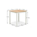 Camilla Square Dining Table - Ivory & Oak - Luminex FurnitureDining TableCOX103