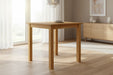 Camilla Square Dining Table – Oiled Oak - Luminex FurnitureDining TableCOX003