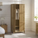 Camilla Wardrobe - Oak - Luminex FurnitureWardrobeCOX306