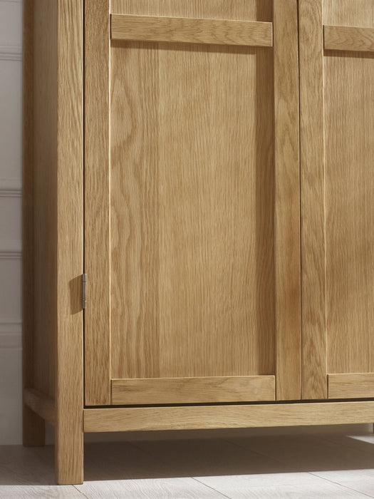 Camilla Wardrobe - Oak - Luminex FurnitureWardrobeCOX306