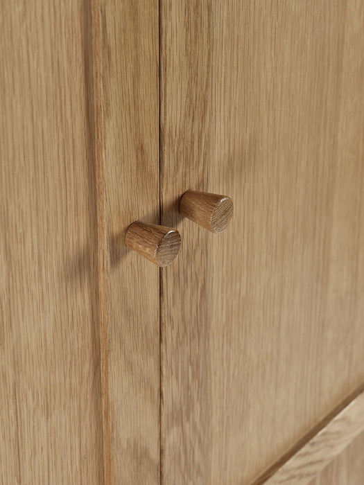 Camilla Wardrobe - Oak - Luminex FurnitureWardrobeCOX306